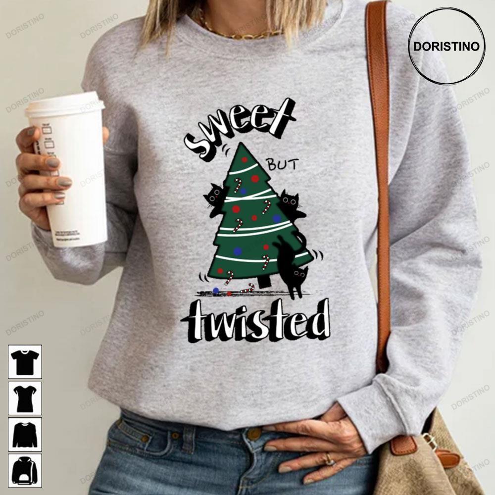 Sweet But Twisted Cat Funny Christmas 2 Doristino Hoodie Tshirt Sweatshirt