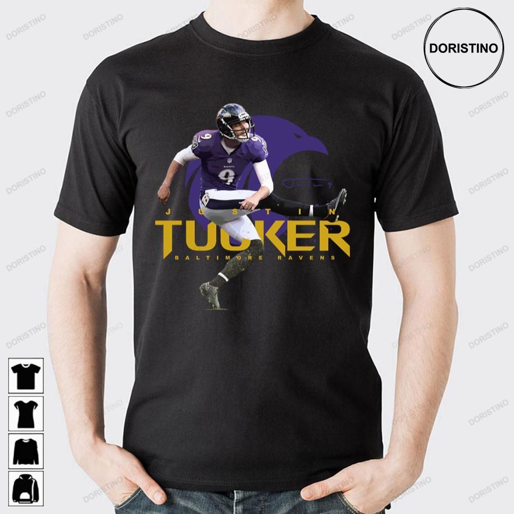 Justin Tucker Baltimore Ravens Doristino Limited Edition T-shirts