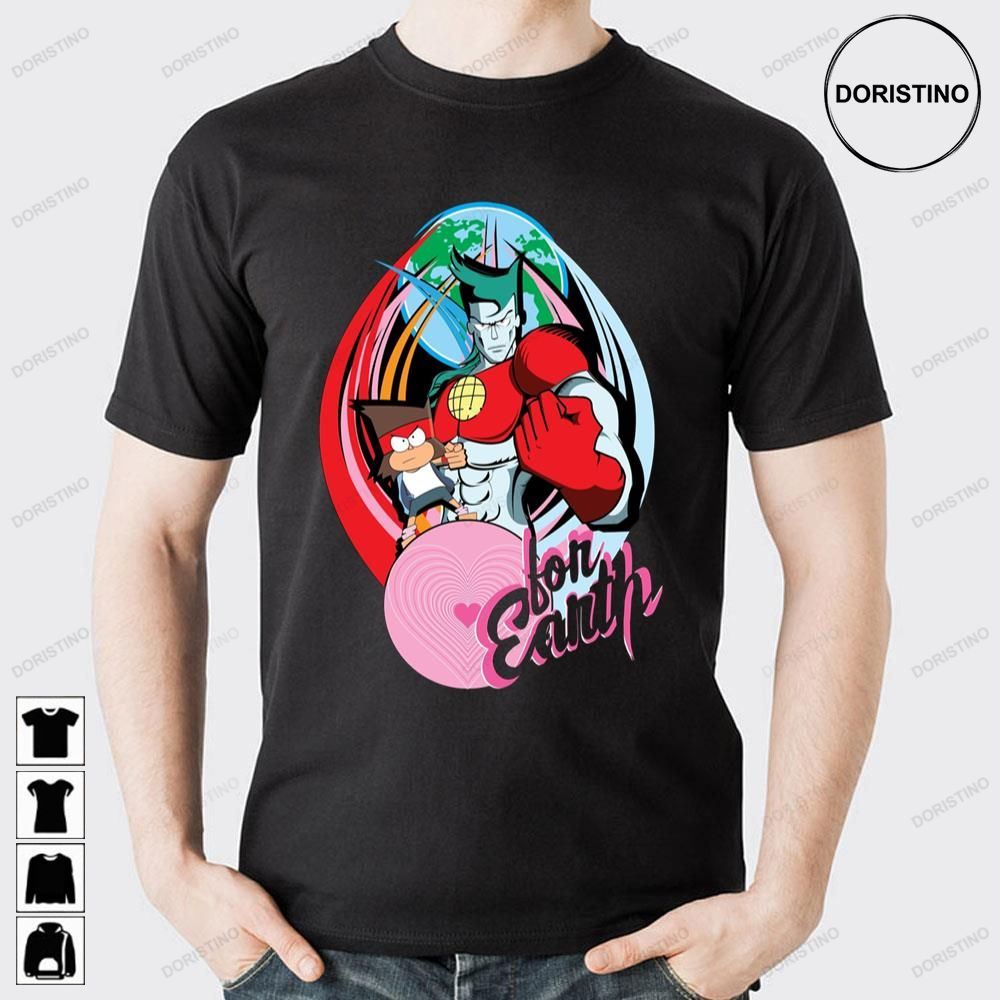 Ko And Captain Planet For Earth Graphic Doristino Trending Style