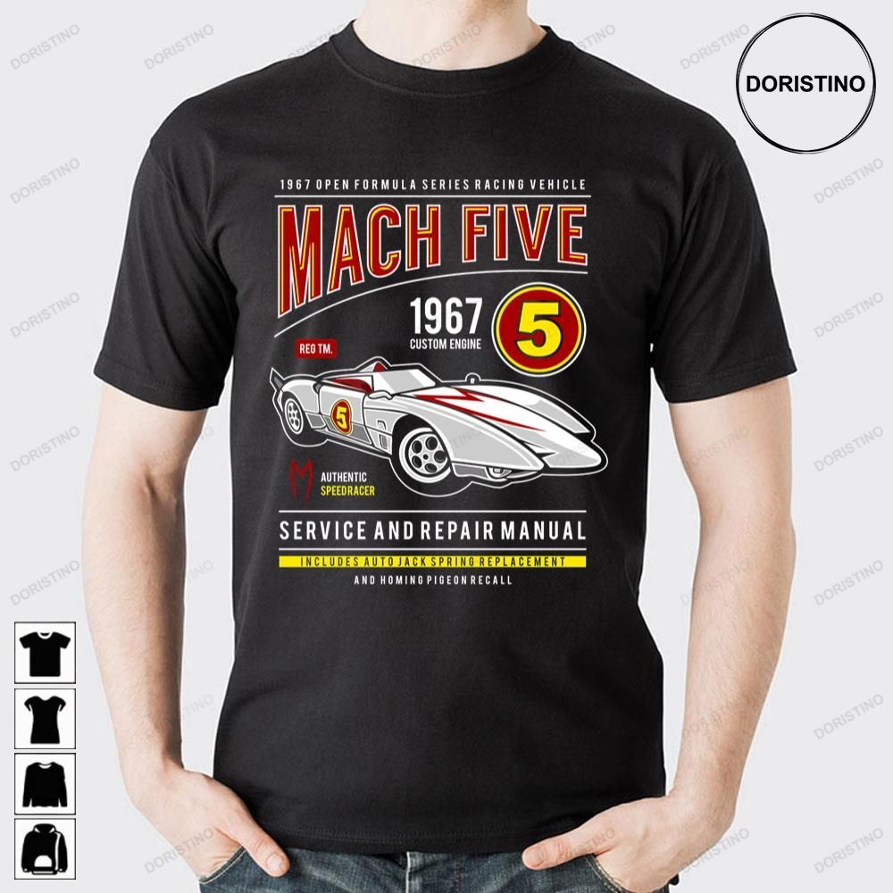 Mach Five Speedracer Service And Repair Manual Doristino Limited Edition T-shirts