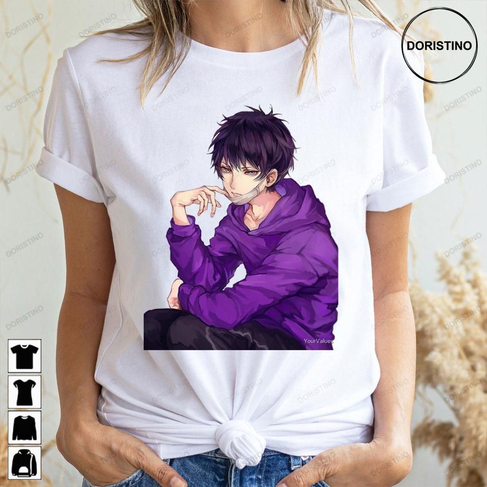 Male Anime Character Illustration Anime Osomatsukun Manga Male Yaoi Doristino Limited Edition T-shirts