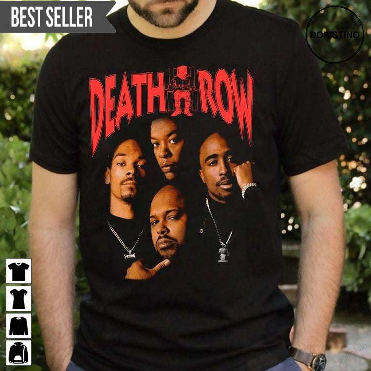 Death Row Records Vintage Unisex Doristino Hoodie Tshirt Sweatshirt