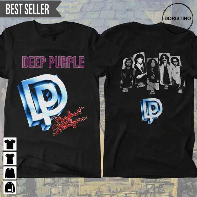 Deep Purple Perfect Strangers Tour Concert Vintage Doristino Tshirt Sweatshirt Hoodie