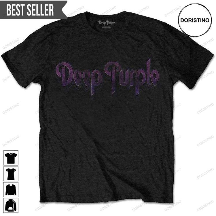 Deep Purple Rock Band Vintage Logo Unisex Doristino Tshirt Sweatshirt Hoodie