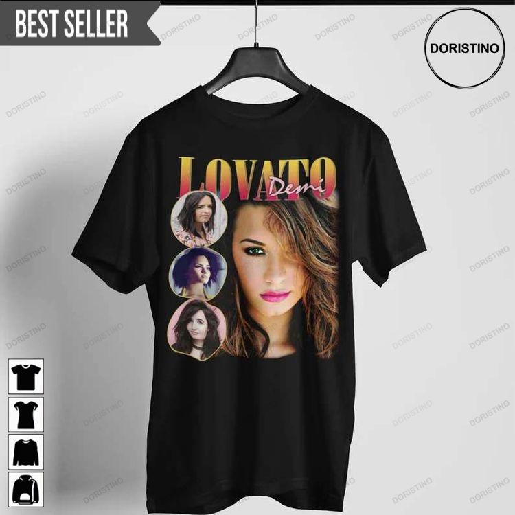 Demi Lovato Singer Retro Doristino Tshirt Sweatshirt Hoodie