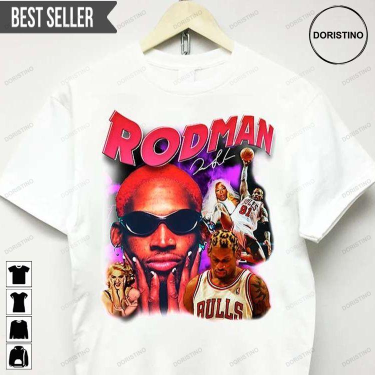 Dennis Rodman Basketball Doristino Hoodie Tshirt Sweatshirt