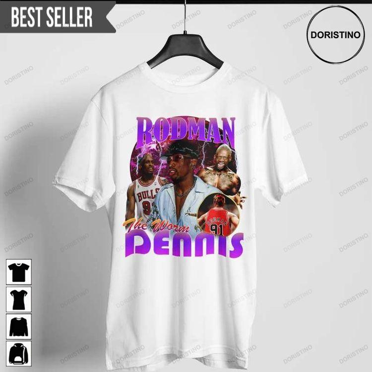 Dennis Rodman Nba Retro Doristino Hoodie Tshirt Sweatshirt