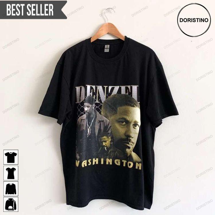 Denzel Washington Film Actor Ver 2 Doristino Tshirt Sweatshirt Hoodie