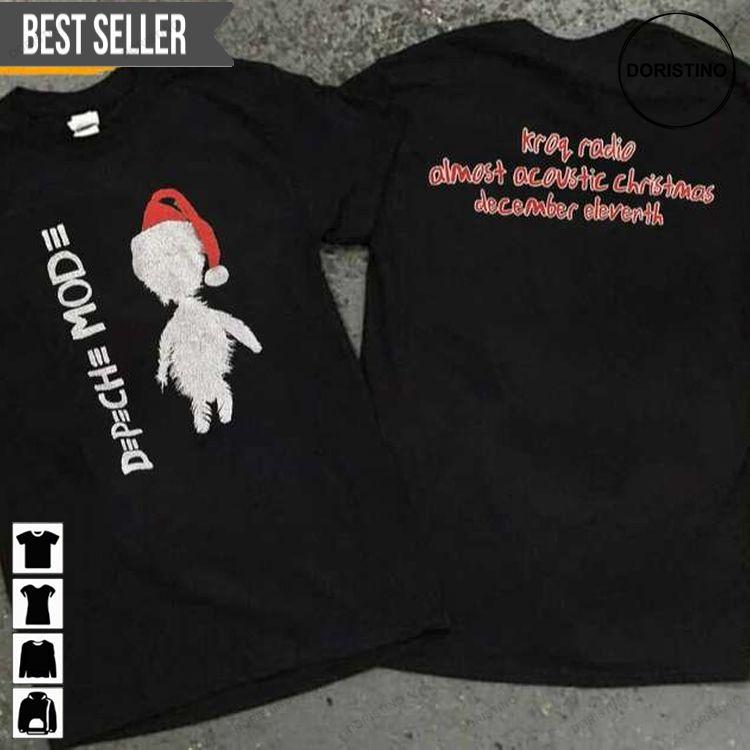 Depeche Mode Kroq Acoustic Christmas Concert Doristino Sweatshirt Long Sleeve Hoodie