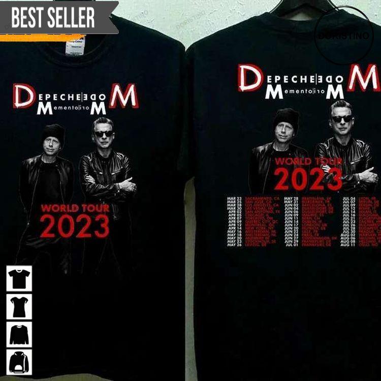 Depeche Mode Memento Mori World Tour 2023 Doristino Tshirt Sweatshirt Hoodie