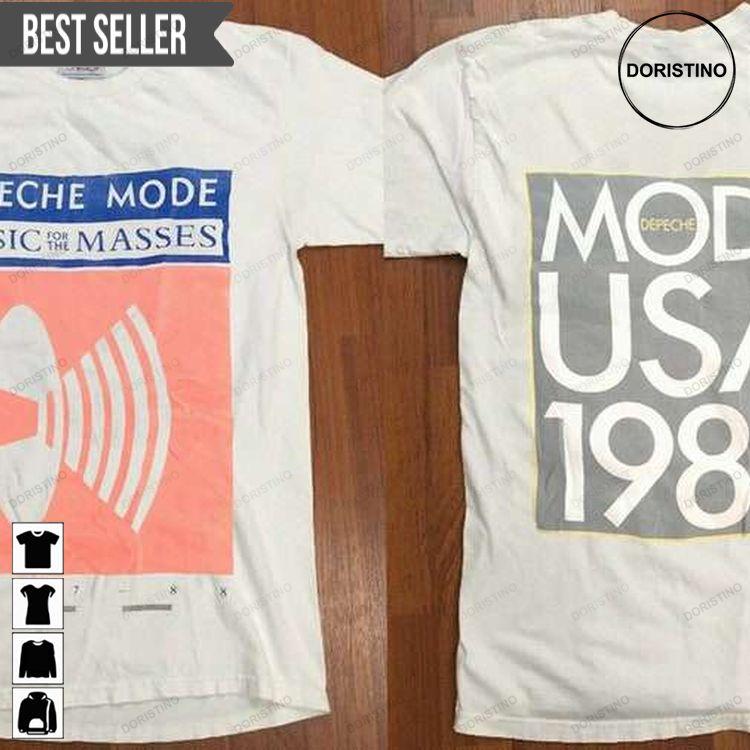 Depeche Mode Music For The Masses Tour 1988 Doristino Sweatshirt Long Sleeve Hoodie