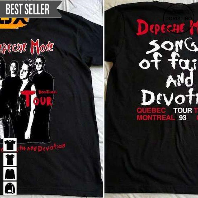 Depeche Mode Song Of Faith And Devotional Tour 1993 Doristino Tshirt Sweatshirt Hoodie
