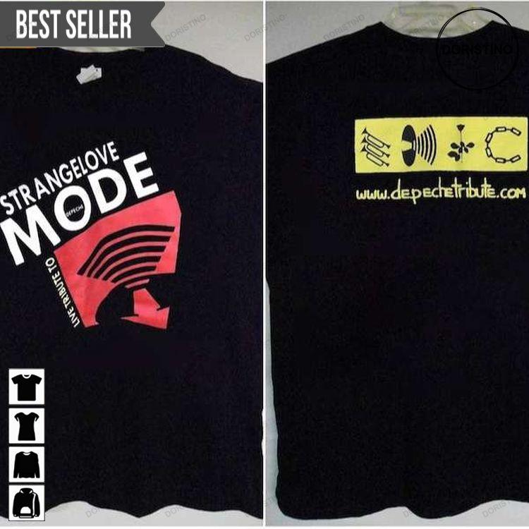 Depeche Mode Strangelove Tribute Band Short-sleeve Doristino Sweatshirt Long Sleeve Hoodie