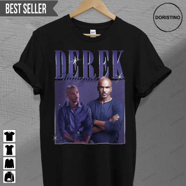 Derek Morgan Criminal Minds Tv Series Doristino Sweatshirt Long Sleeve Hoodie