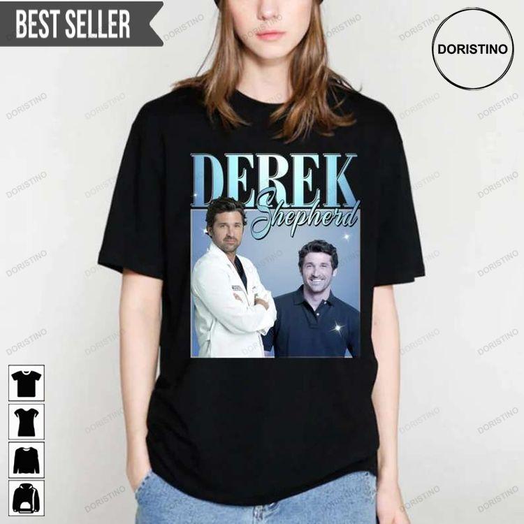 Derek Shepherd T - Greys Anatomy Universe Doristino Sweatshirt Long Sleeve Hoodie