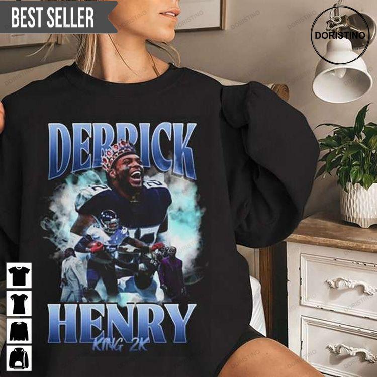 Derrick Henry Tennessee Titans Doristino Sweatshirt Long Sleeve Hoodie
