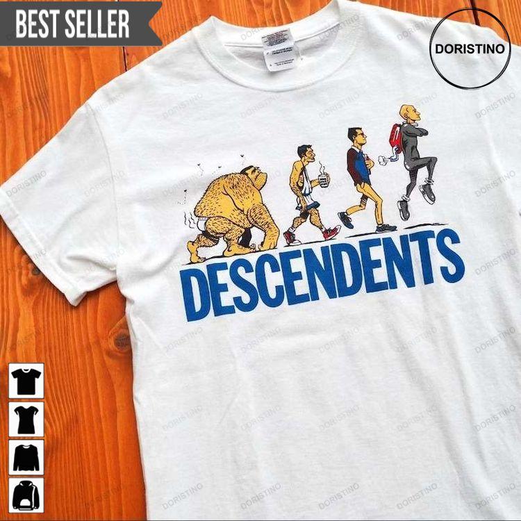 Descendents Ascent Of Man Rock Band Short-sleeve Doristino Hoodie Tshirt Sweatshirt