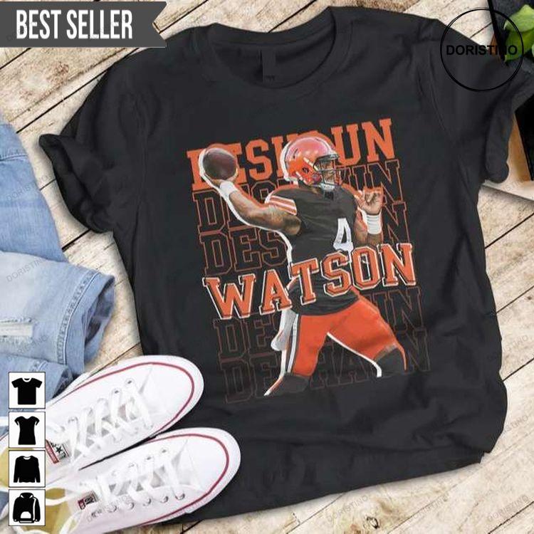 Deshaun Watson Cleveland Football Doristino Sweatshirt Long Sleeve Hoodie