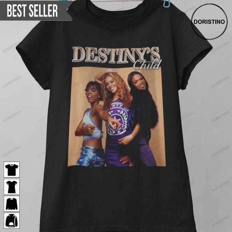 Destinys Child Music Band Retro Doristino Hoodie Tshirt Sweatshirt