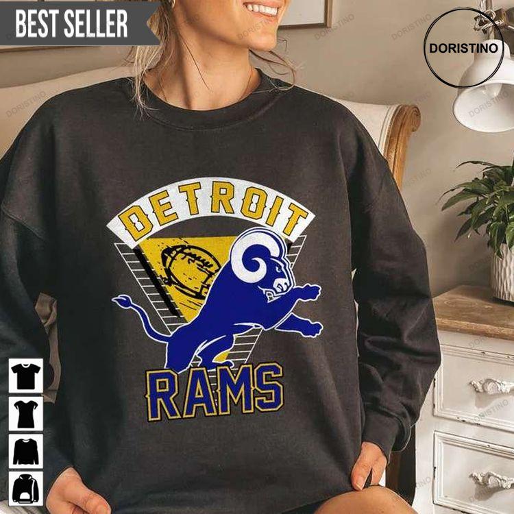 Detroit Rams La Rams Super Bowl Lvi 2022 Champions Doristino Tshirt Sweatshirt Hoodie