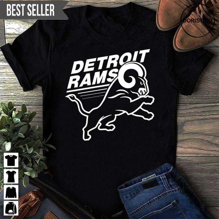 Detroit Rams Unisex Doristino Tshirt Sweatshirt Hoodie