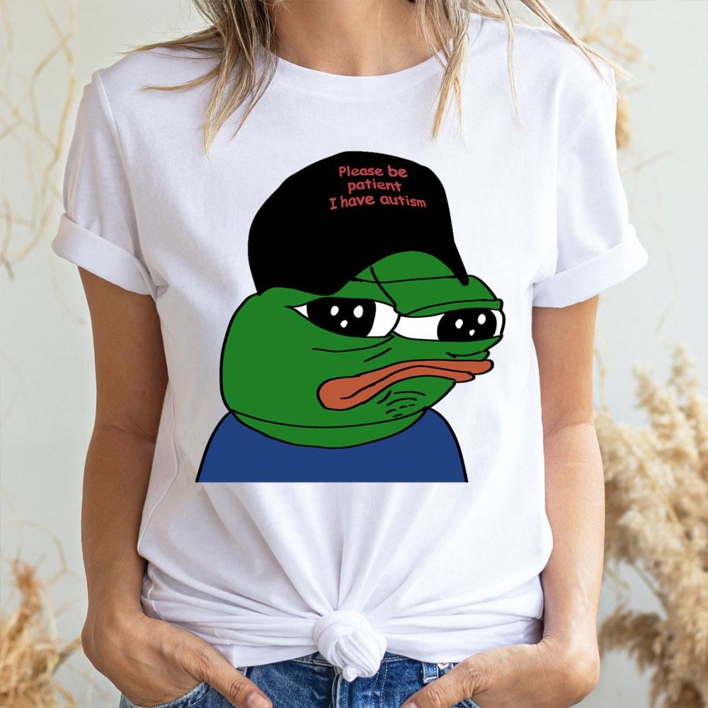 Please Be Patient I Have Autism Pepe 2 Doristino Awesome Shirts