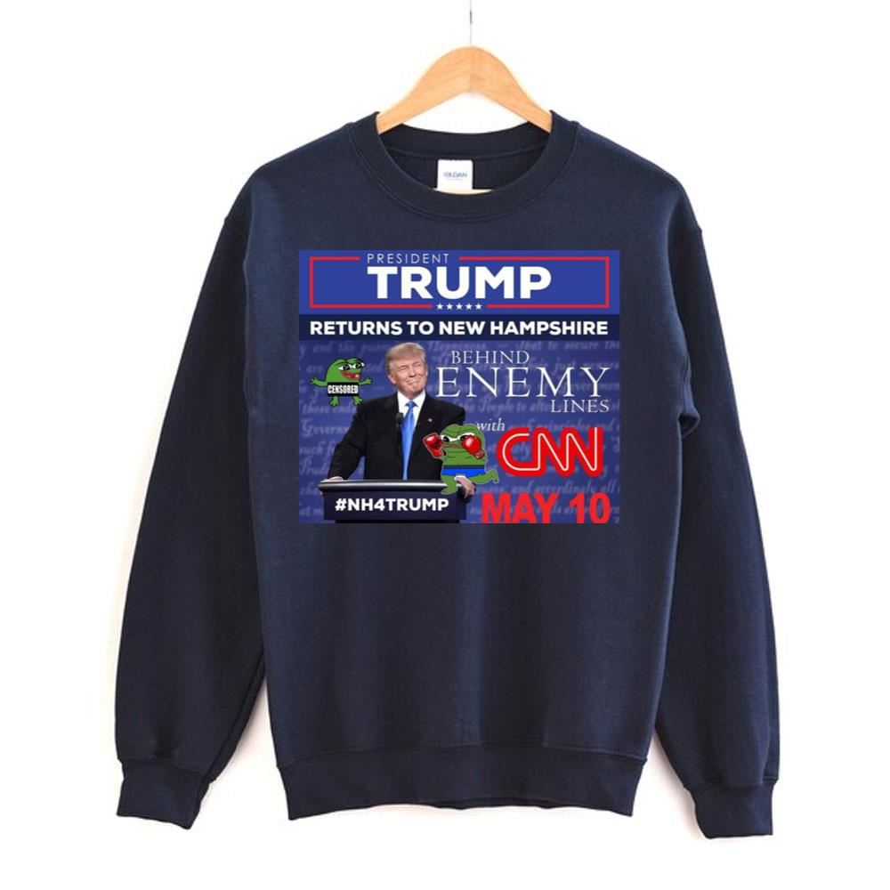 President Trump Returns To New Hampshire Behind Enemy Lines With Cnn Pepe Meme 2023 2 Doristino Trending Style President Trump Returns To New Hampshire Behind Enemy Lines With Cnn Pepe Meme 2023 2 Doristino Trending Style