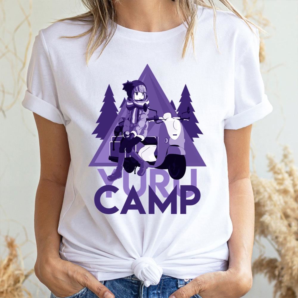 Purple Art Yuru Camp 2 Doristino Trending Style