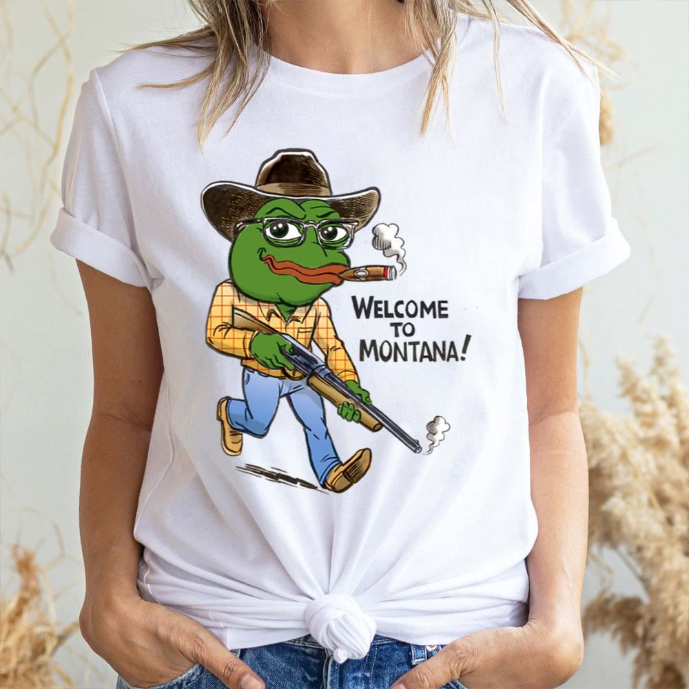 Rare Pepe Welcome To Montana 2 Doristino Trending Style