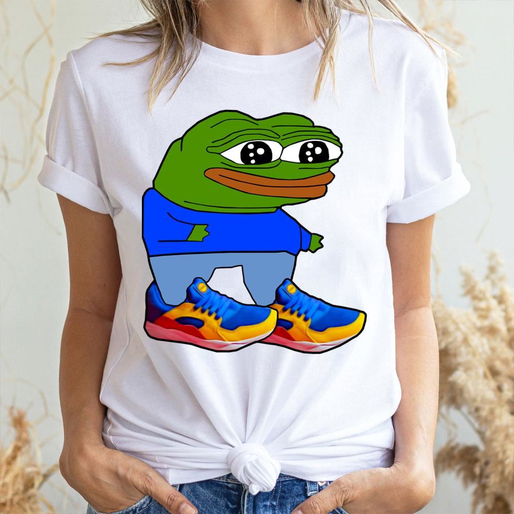 Rare Pepe With Cool Sneakers 2 Doristino Awesome Shirts