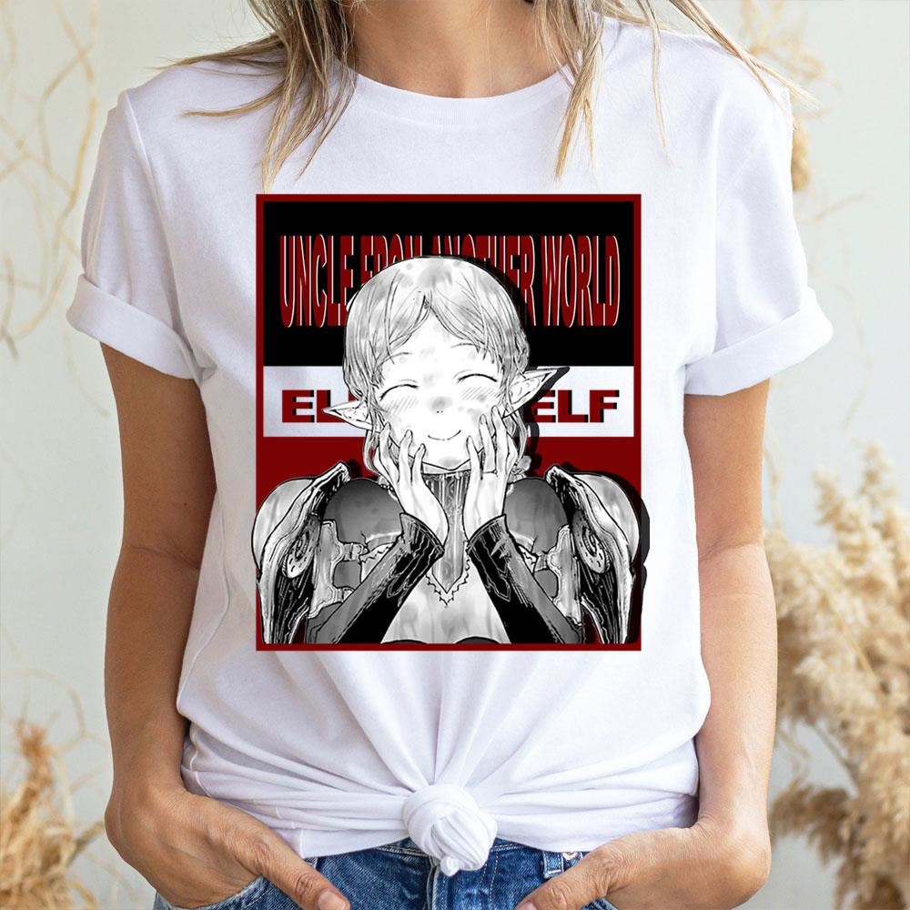 Red Black Art Elf Uncle From Another World 2 Doristino Awesome Shirts