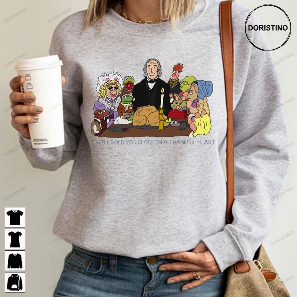 Thankful Heart The Muppet Christmas Carol 2 Doristino Sweatshirt Long Sleeve Hoodie