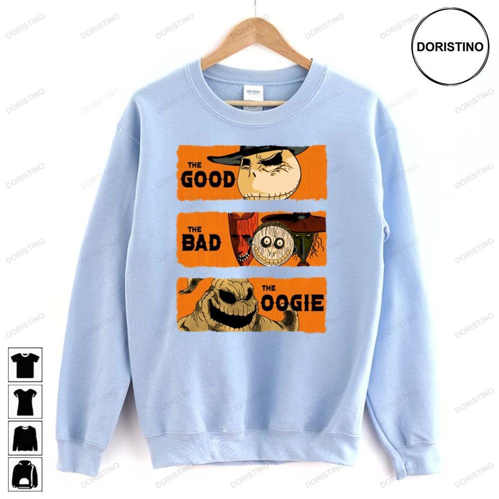 The Good The Bad And The Oogie The Nightmare Before Christmas 2 Doristino Tshirt Sweatshirt Hoodie