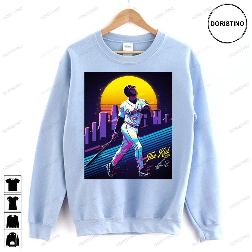 Retro Ken Griffey Jr The Kid Doristino Awesome Shirts