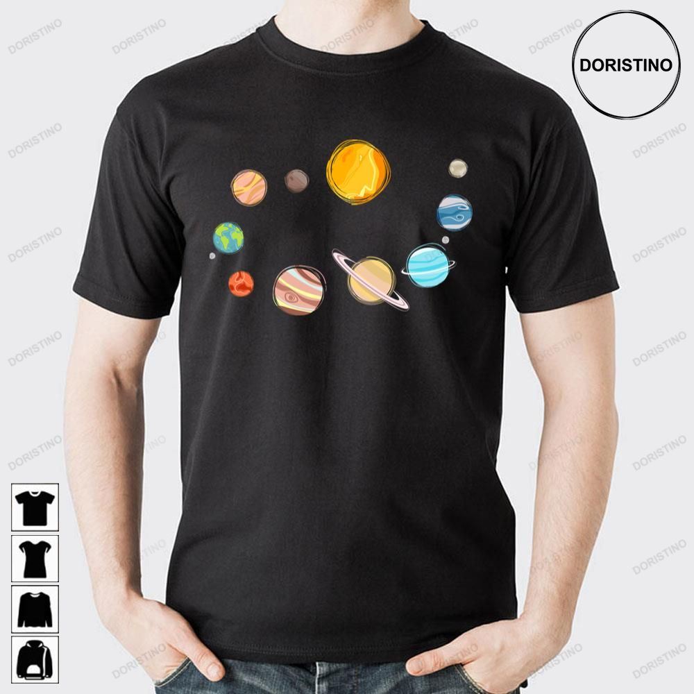 Planets Align Solar System Doristino Limited Edition T-shirts