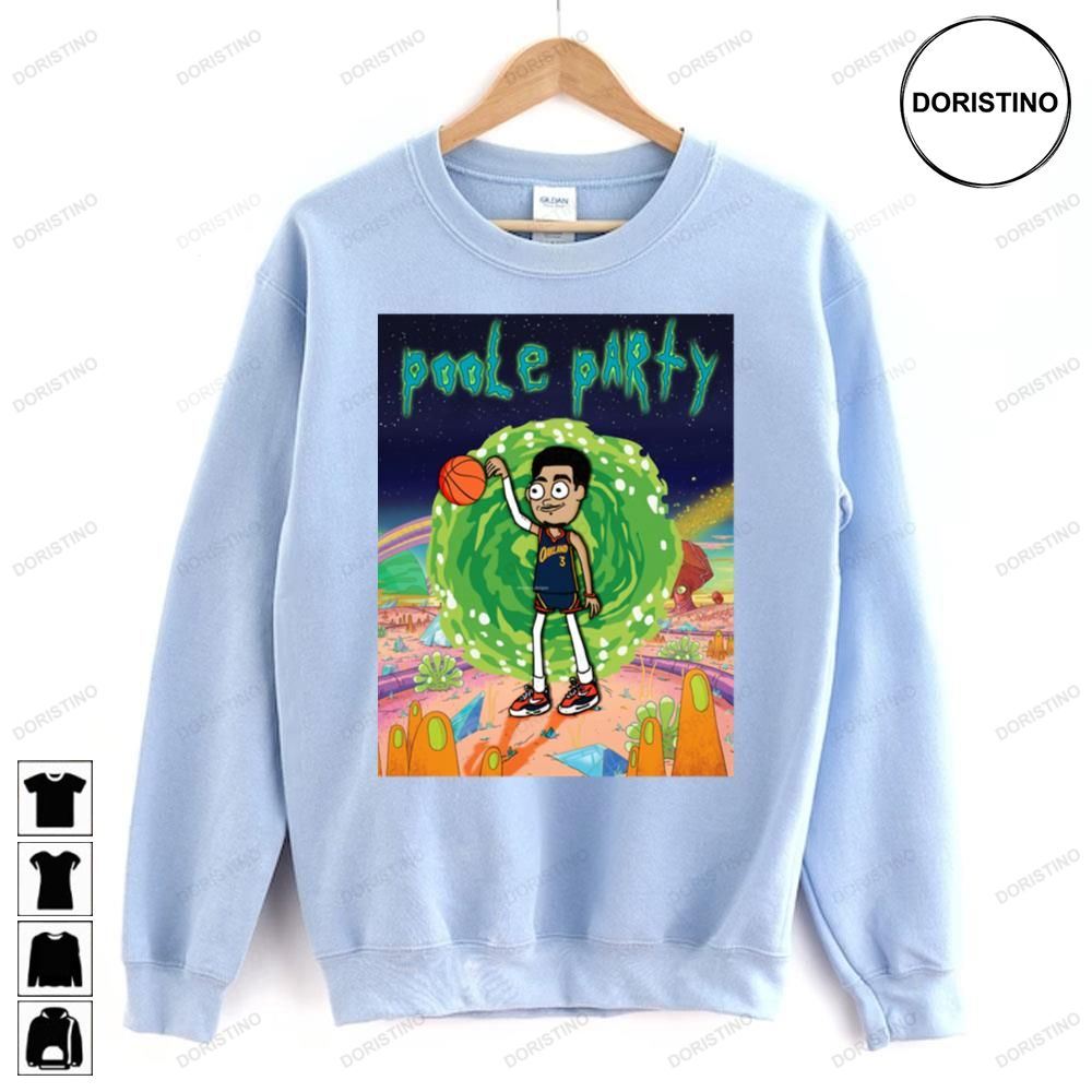 Poole Party Rick And Morty Art Doristino Limited Edition T-shirts