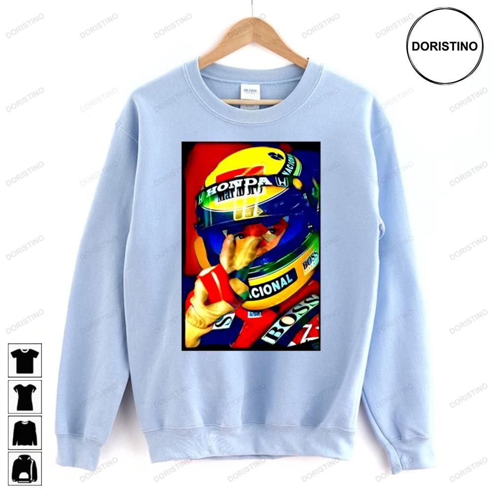 Pop Art Ayrton Senna Doristino Awesome Shirts
