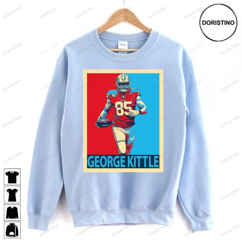 Retro George Kittle Doristino Limited Edition T-shirts