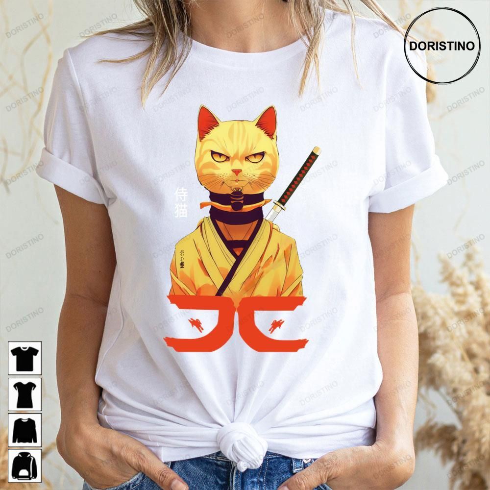 Samurai Cat Doristino Limited Edition T-shirts