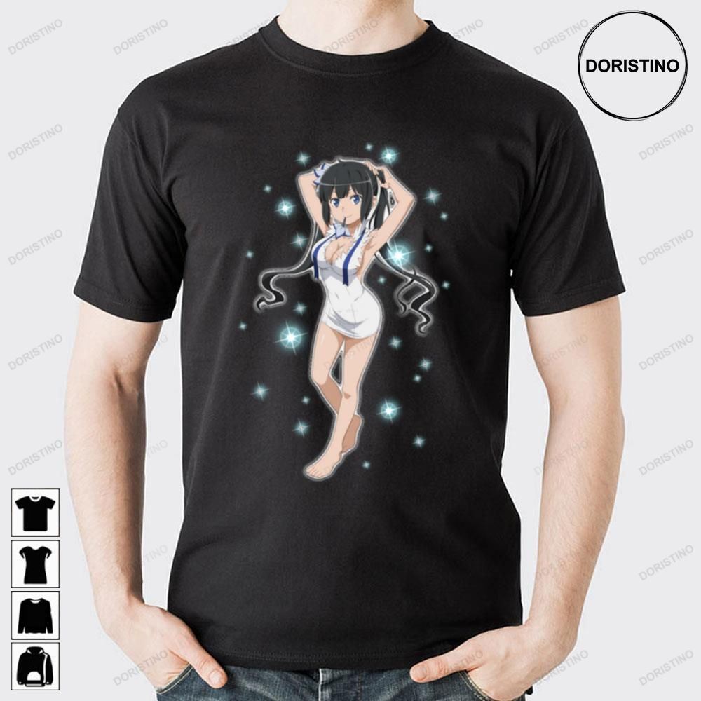 Sexy Hestia Waifu Danmachiis It Wrong To Try To Pick Up Girls In A Dungeon Doristino Awesome Shirts