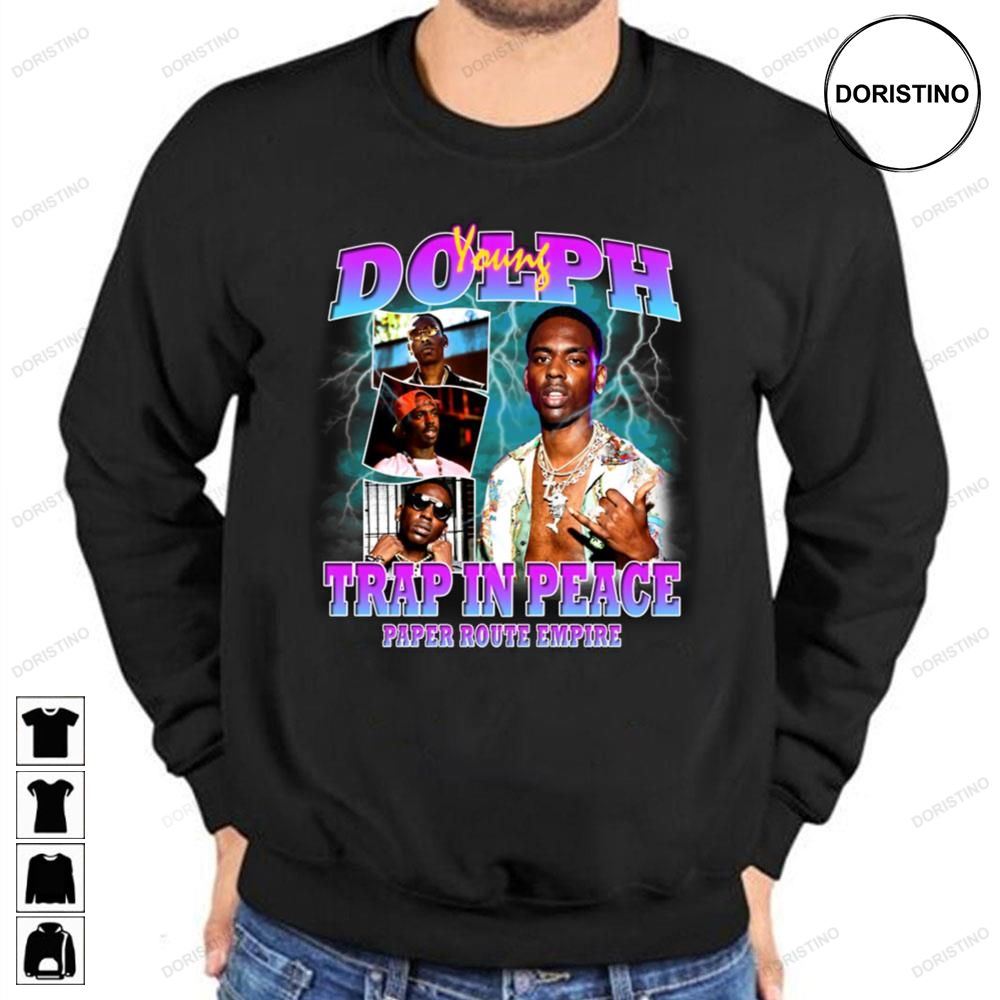 Trap In Peace Paper Route Empire Young Dolph 1985 2021 Trending Style