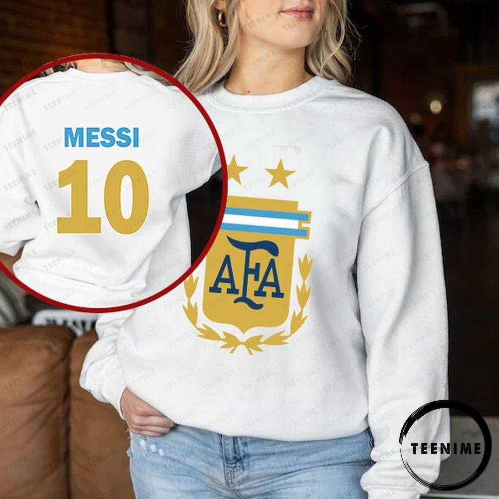 World Cup 2022 Custom Name Number Argentina Teenime Trending Shirt