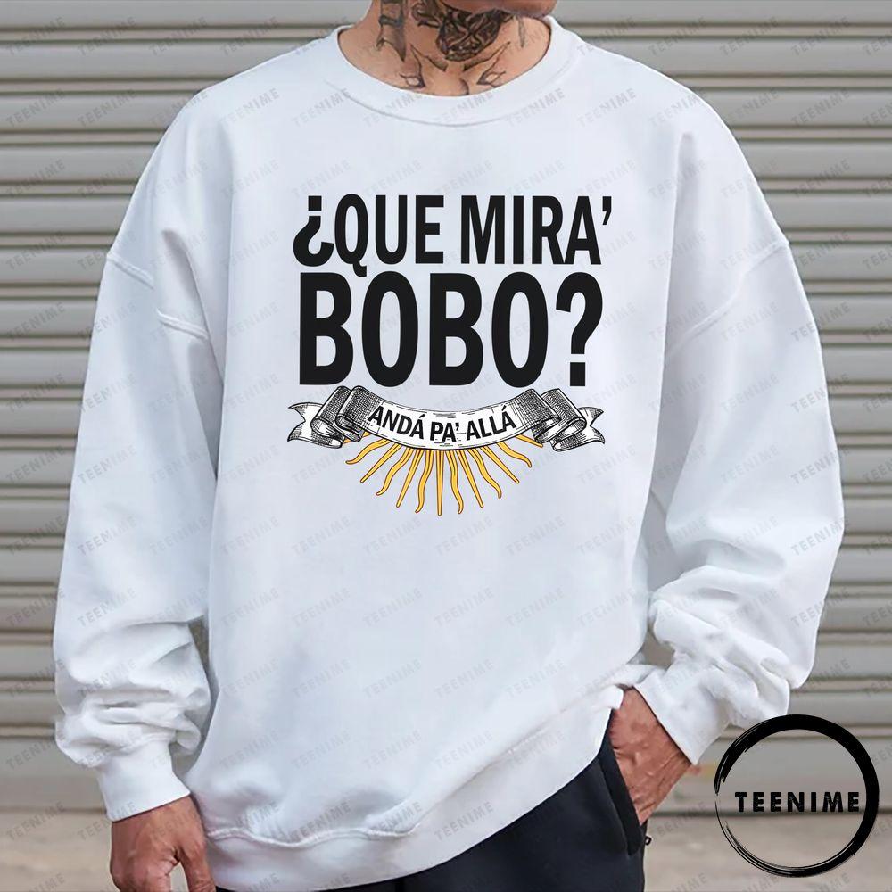 World Cup 2022 Messi Que Mira Bobo Argentina Footbal Funny Meme Teenime Trending Shirt