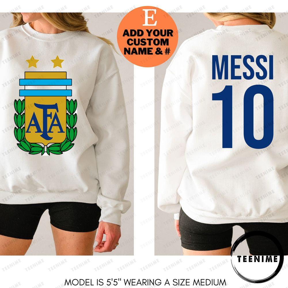 World Cup Argentina Soccer Custom World Cup Teenime Limited Edition Shirts