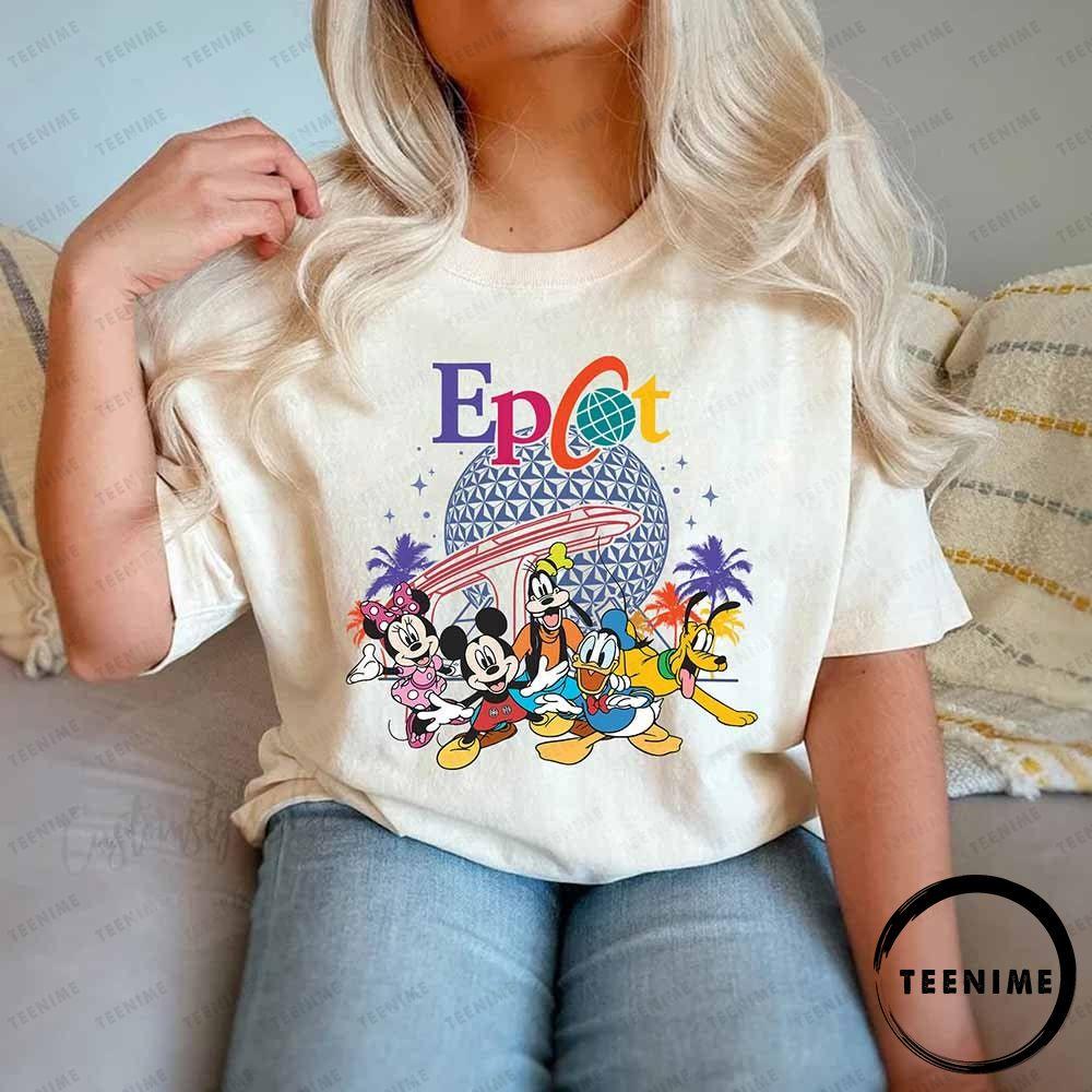 World Traveler Epcot Disney Since 1982 Teenime Trending Shirt