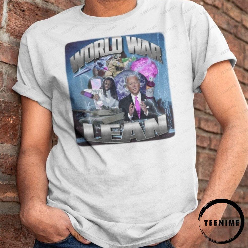 World War Lean Crappy Worldwide Joe Biden Teenime Trending Shirt