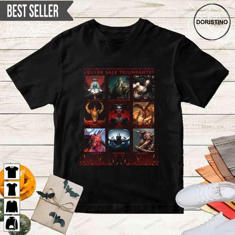 Diablo Prime Evils Character Adult Short-sleeve Doristino Tshirt Sweatshirt Hoodie