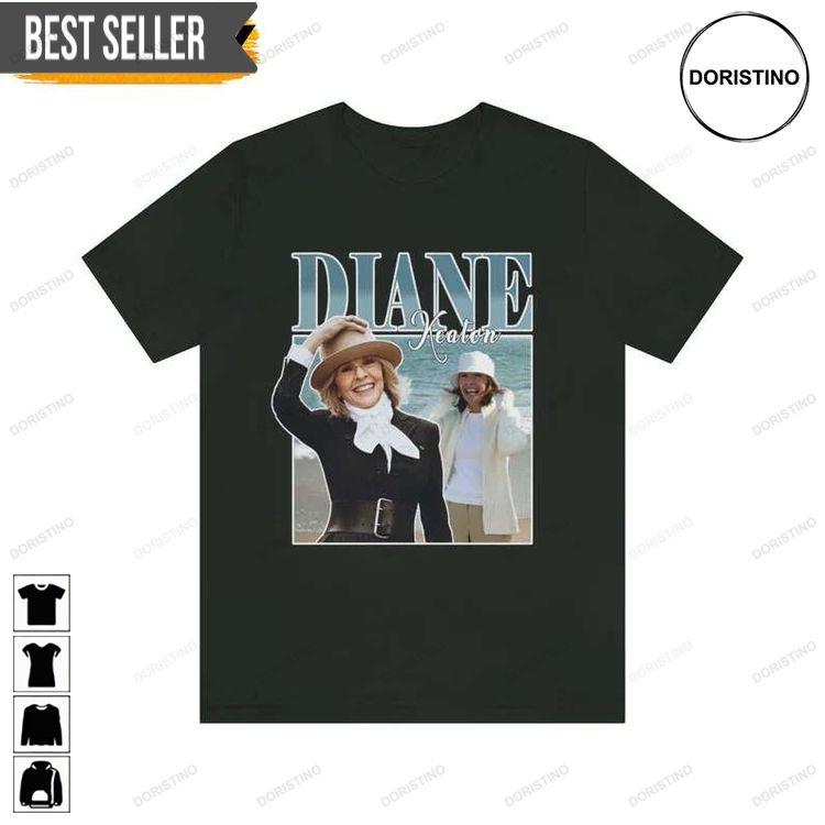 Diane Keaton Movie Actress Black Doristino Hoodie Tshirt Sweatshirt