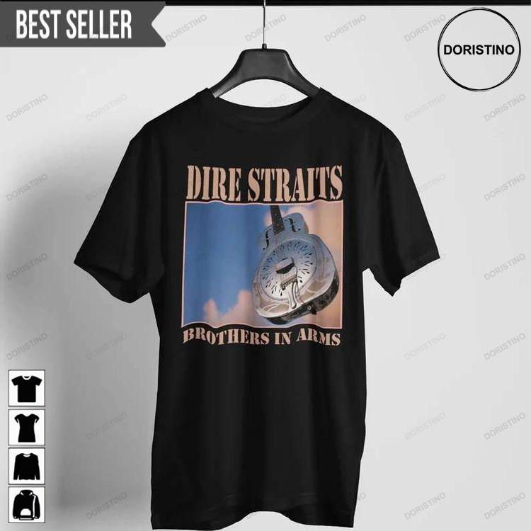 Dire Straits Rock Band Retro Doristino Tshirt Sweatshirt Hoodie