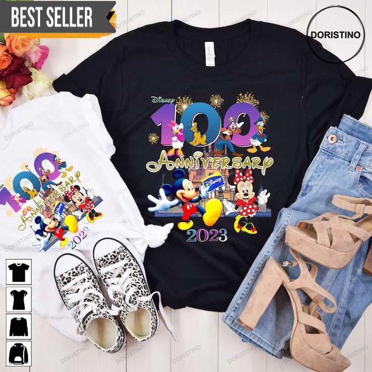 Disney 100 Years Of Wonders Disney Family Trip 2023 Doristino Tshirt Sweatshirt Hoodie